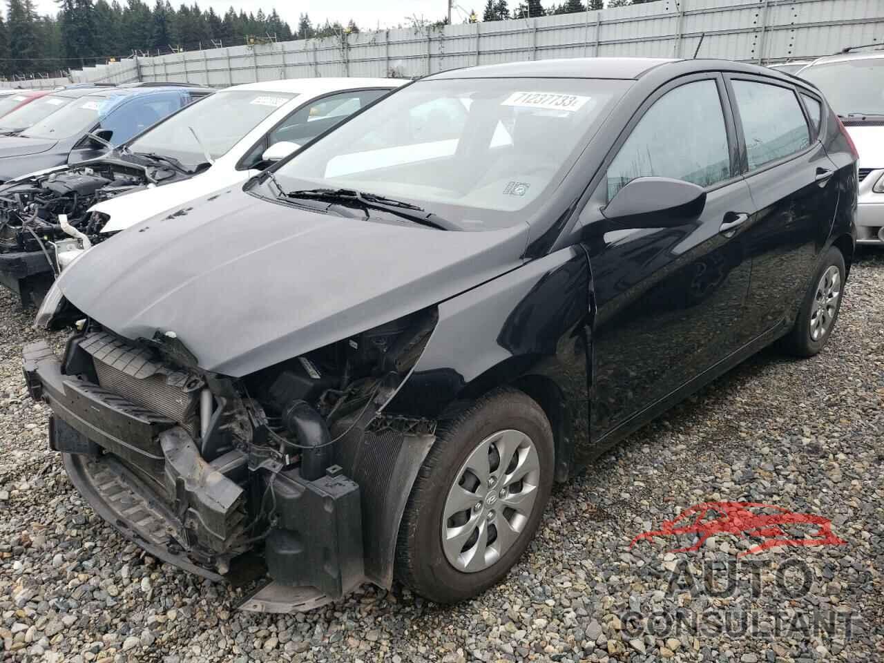 HYUNDAI ACCENT 2016 - KMHCT5AE5GU241062