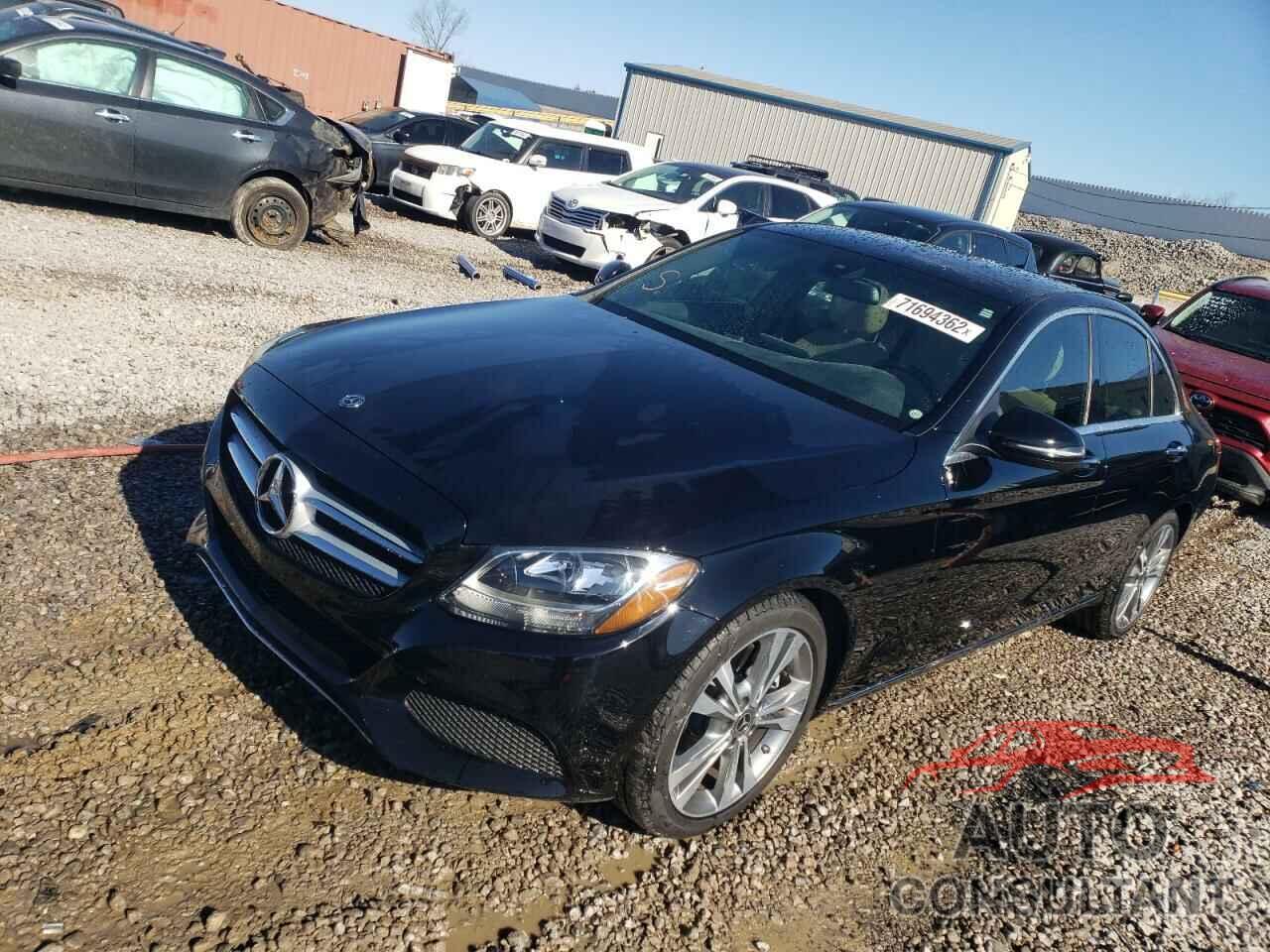 MERCEDES-BENZ C-CLASS 2018 - WDDWF4JB0JR329915