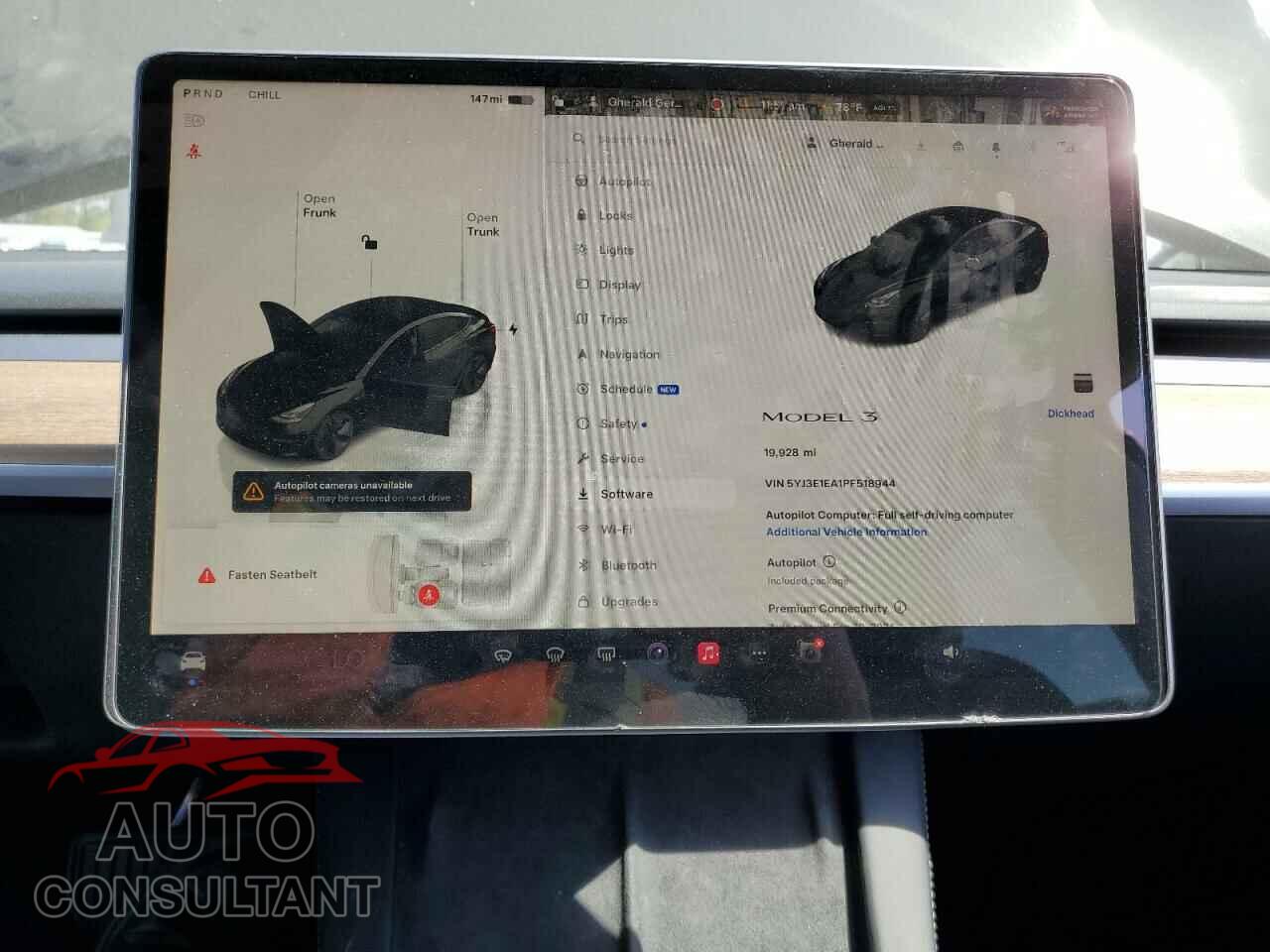 TESLA MODEL 3 2023 - 5YJ3E1EA1PF518944