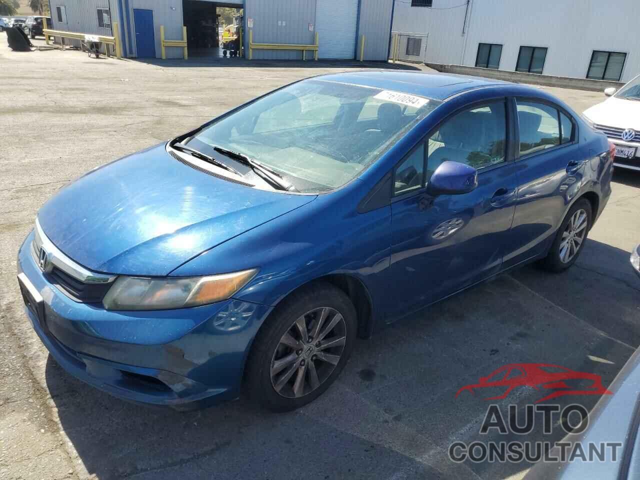 HONDA CIVIC 2012 - 19XFB2F93CE325758