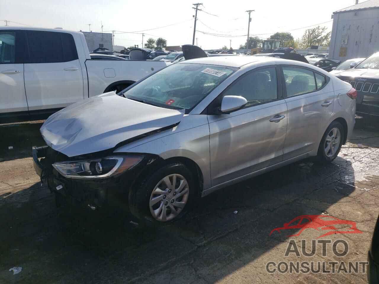 HYUNDAI ELANTRA 2017 - KMHD74LF3HU374252