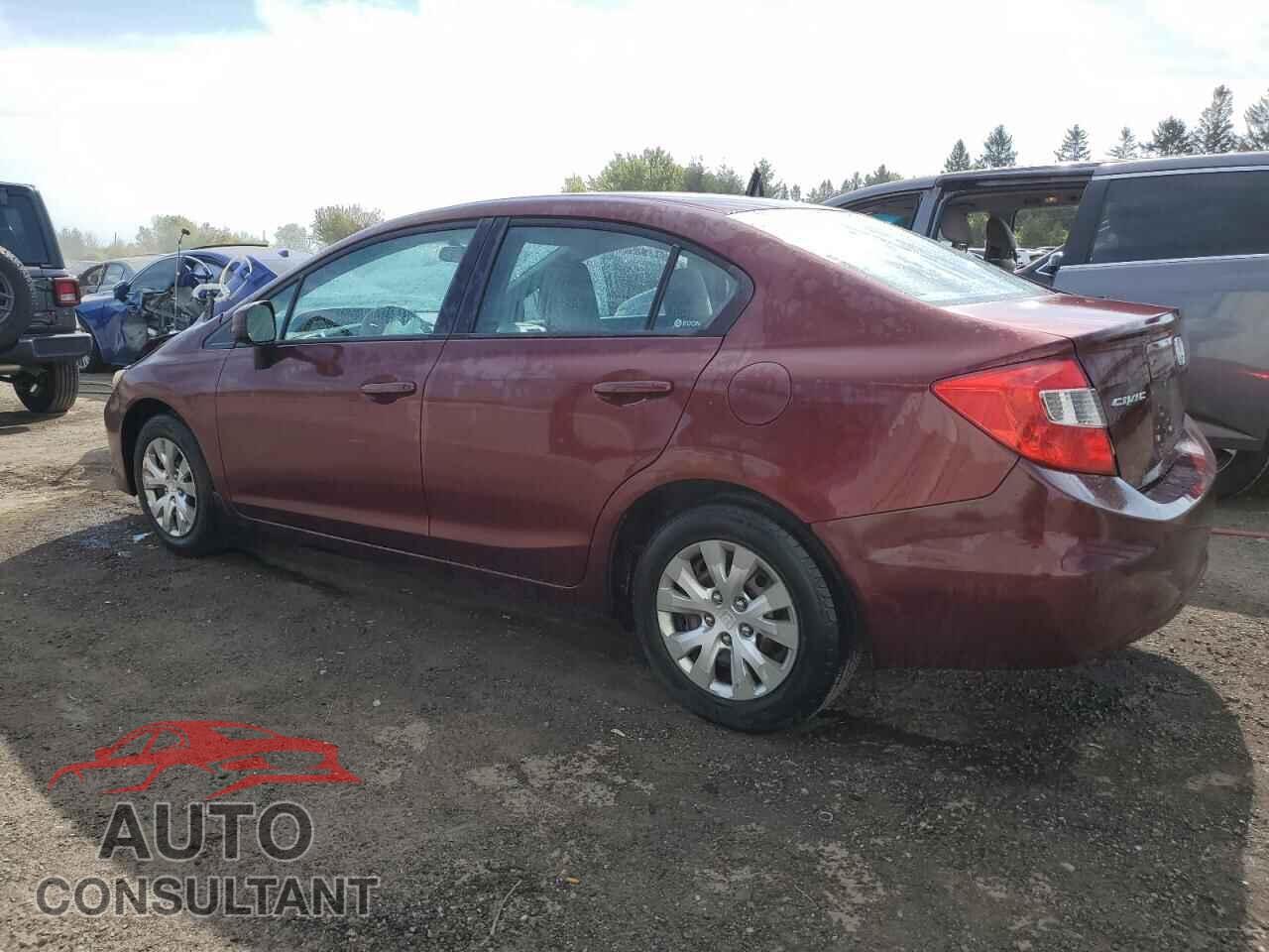 HONDA CIVIC 2012 - 2HGFB2F44CH027830