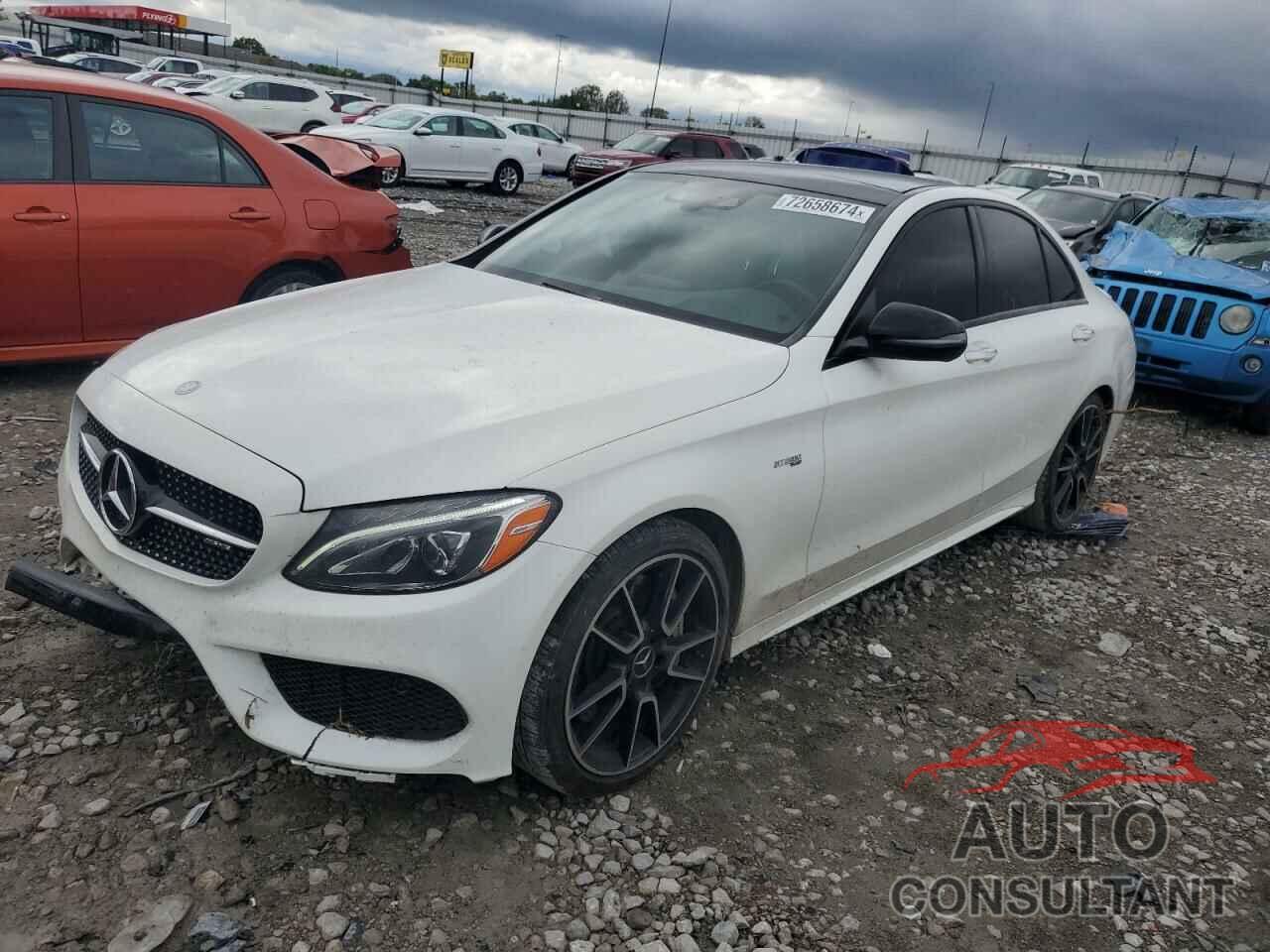 MERCEDES-BENZ C-CLASS 2017 - 55SWF6EB3HU204440