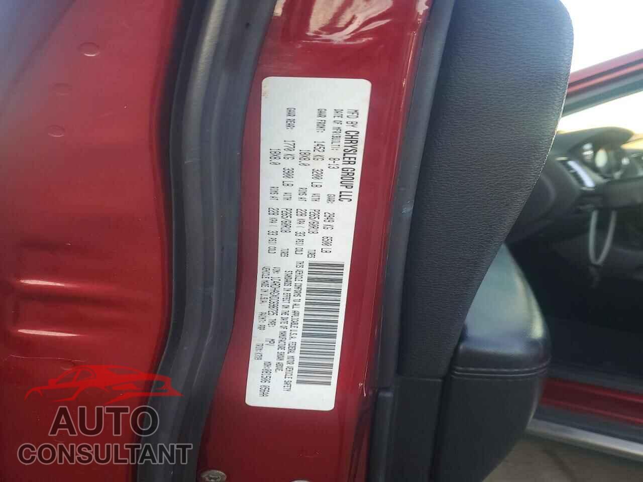 DODGE DURANGO 2013 - 1C4RDHAGXDC698725
