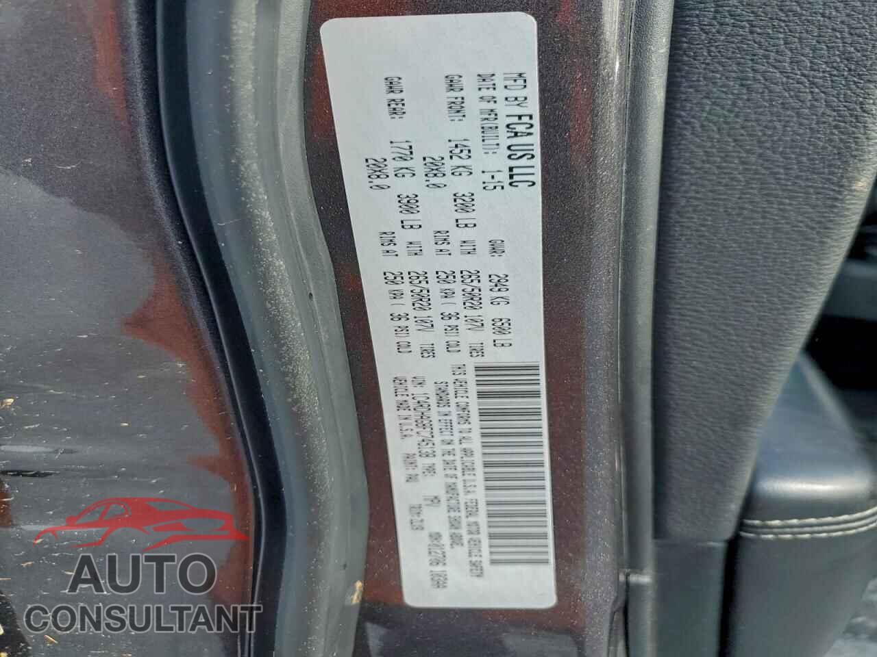 DODGE DURANGO 2015 - 1C4RDHAG8FC745138