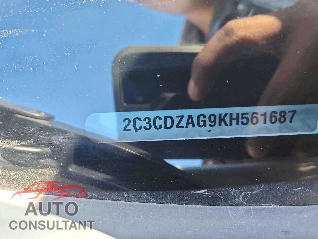 DODGE CHALLENGER 2019 - 2C3CDZAG9KH561687