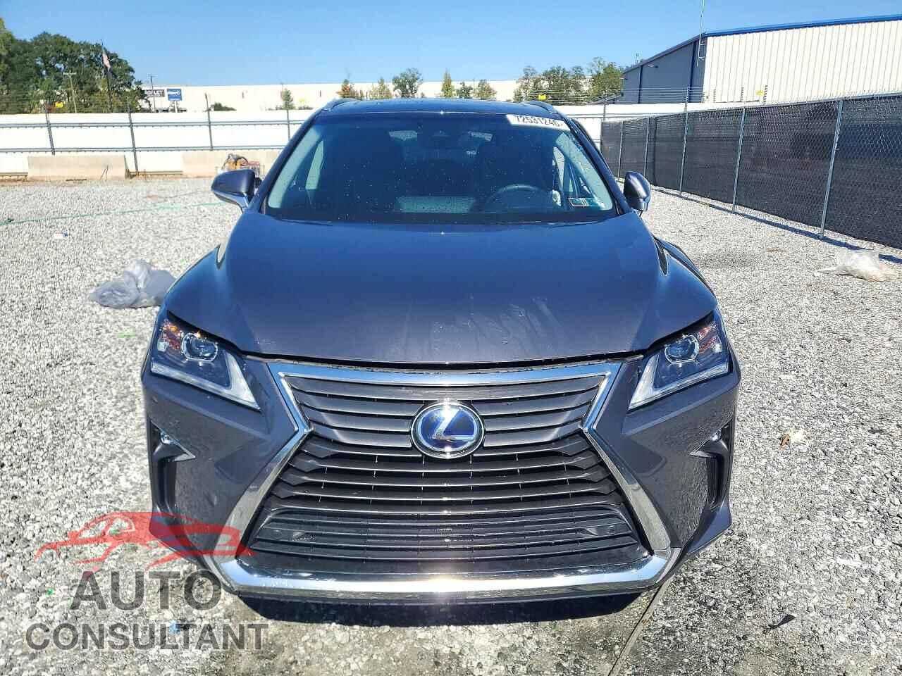 LEXUS RX450 2017 - 2T2BGMCA4HC016098