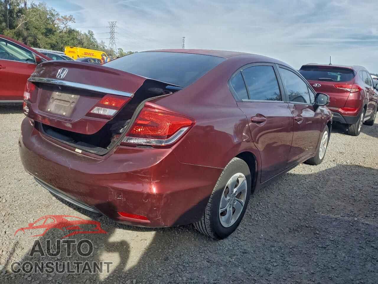 HONDA CIVIC 2013 - 19XFB2F52DE080997