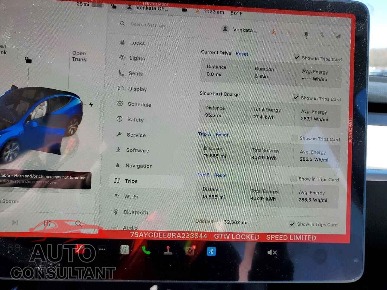 TESLA MODEL Y 2024 - 7SAYGDEE8RA233844