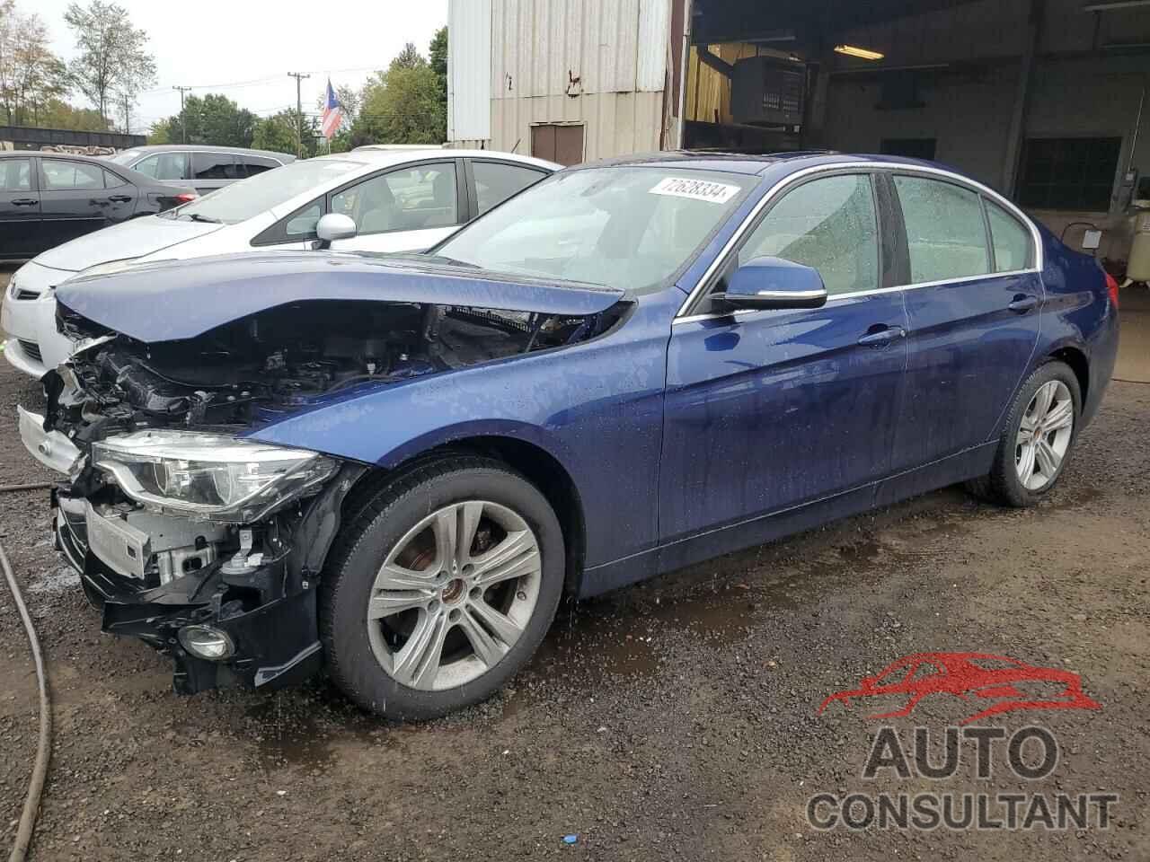 BMW 3 SERIES 2018 - WBA8D9G51JNU67782