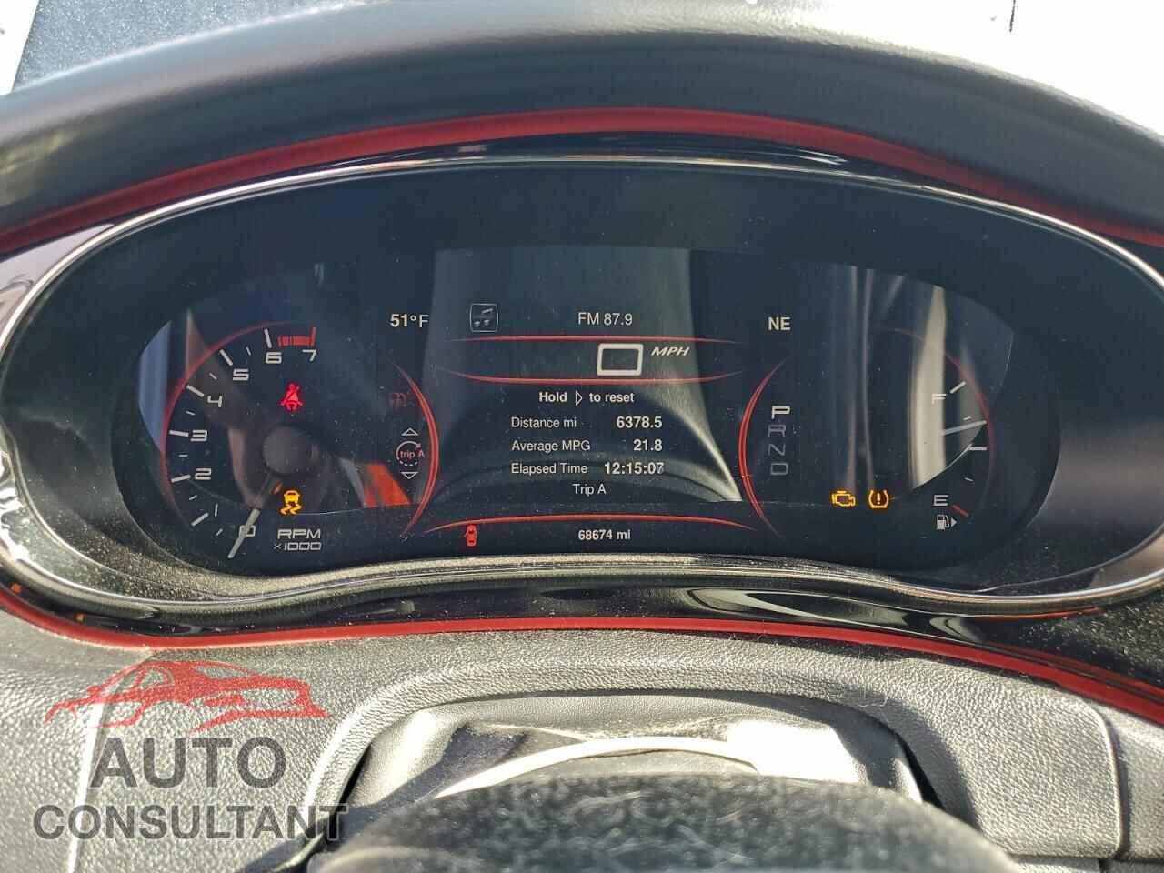 DODGE DART 2015 - 1C3CDFEB7FD252994