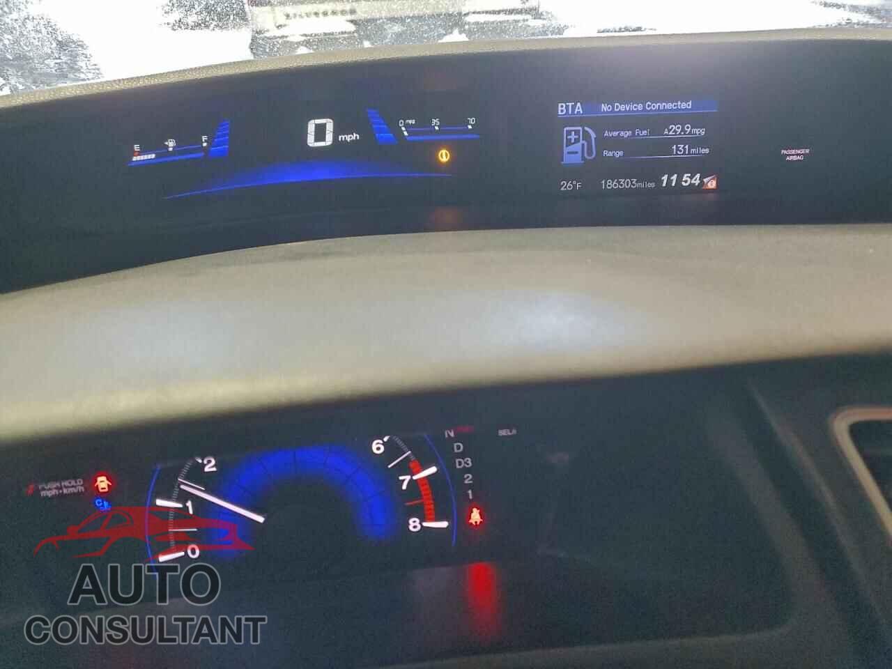 HONDA CIVIC 2013 - 19XFB2F52DE052486