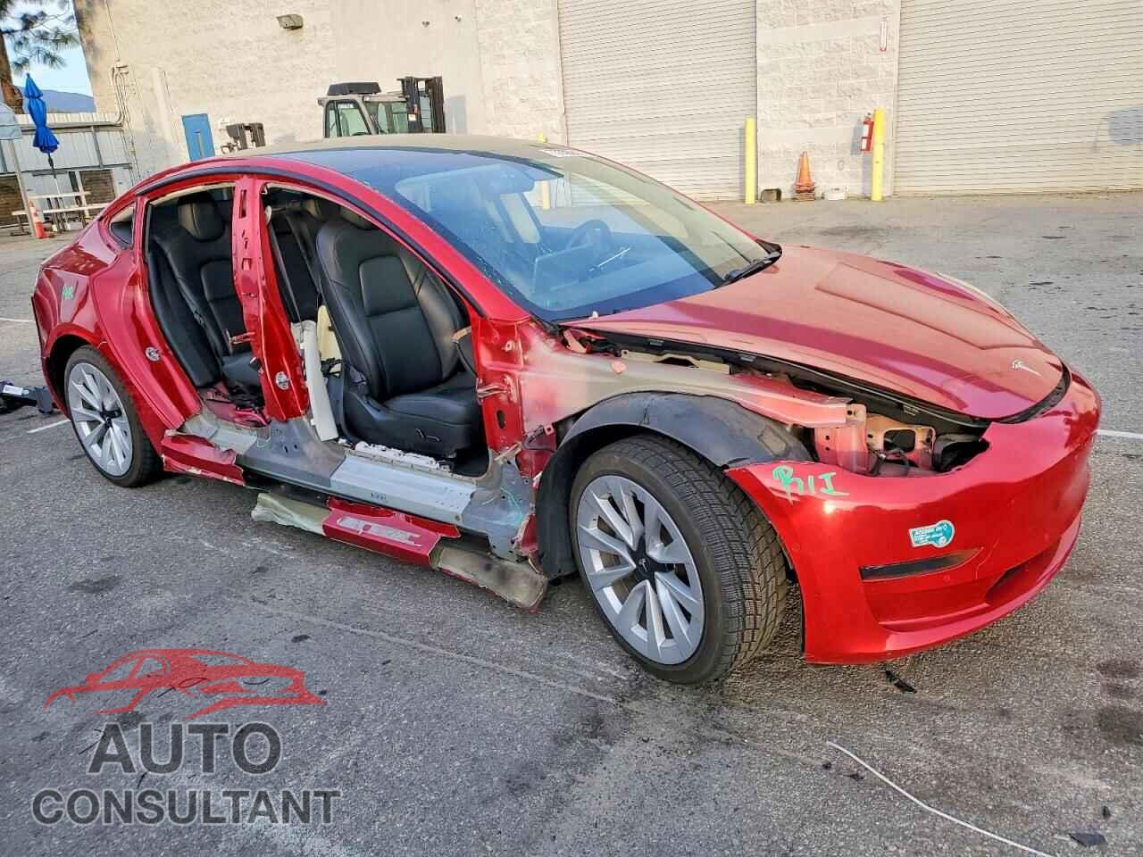 TESLA MODEL 3 2022 - 5YJ3E1EA0NF286074
