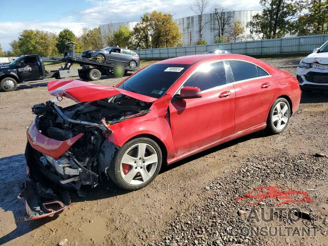MERCEDES-BENZ CLA-CLASS 2016 - WDDSJ4GB8GN361712