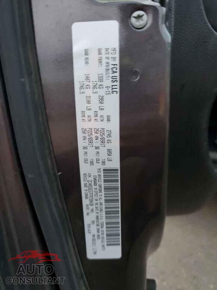 DODGE CARAVAN 2015 - 2C4RDGEG7FR728438