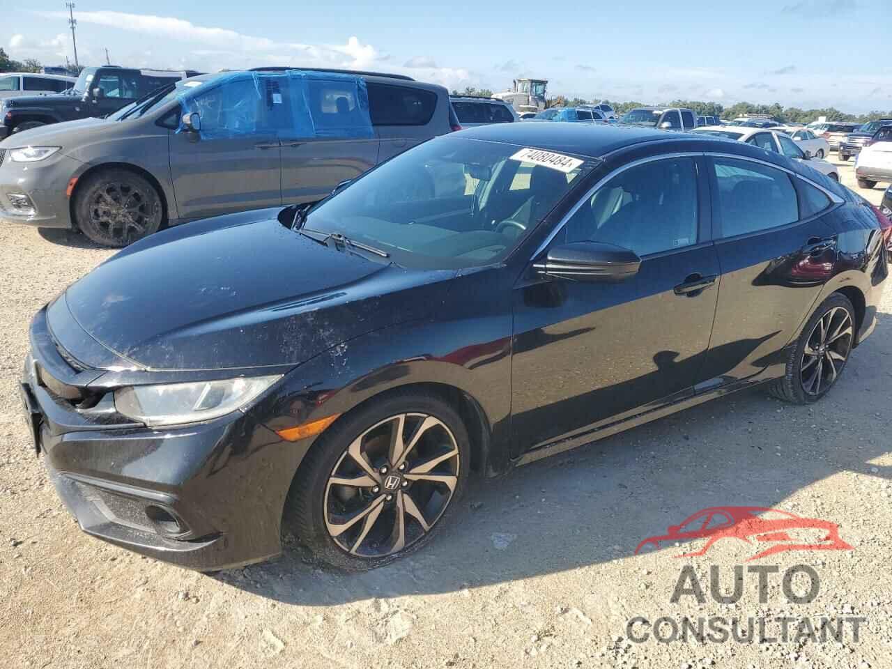 HONDA CIVIC 2019 - 2HGFC2F80KH590128