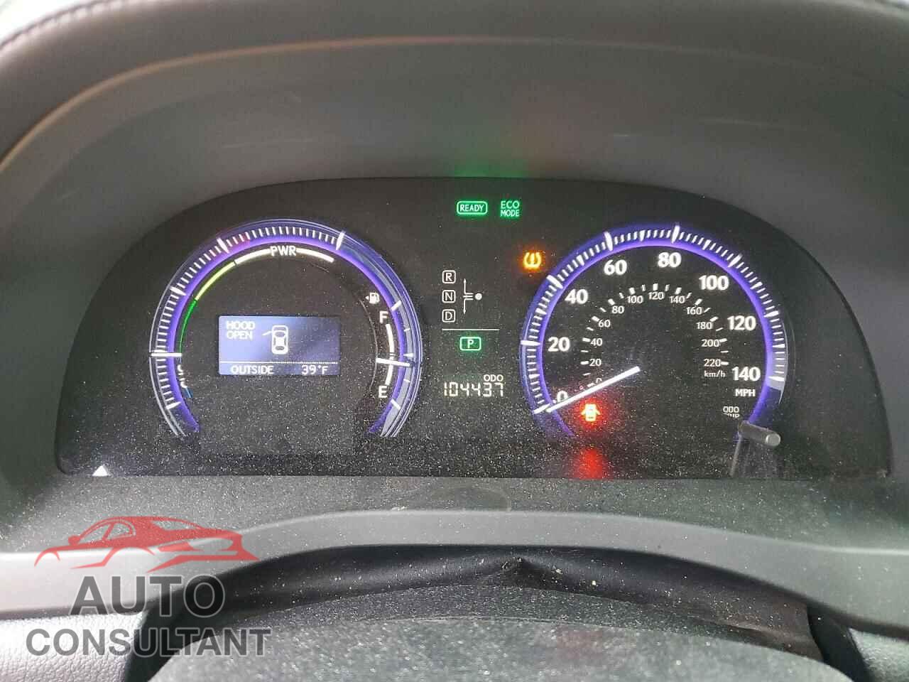 LEXUS HS 2010 - JTHBB1BA3A2018950
