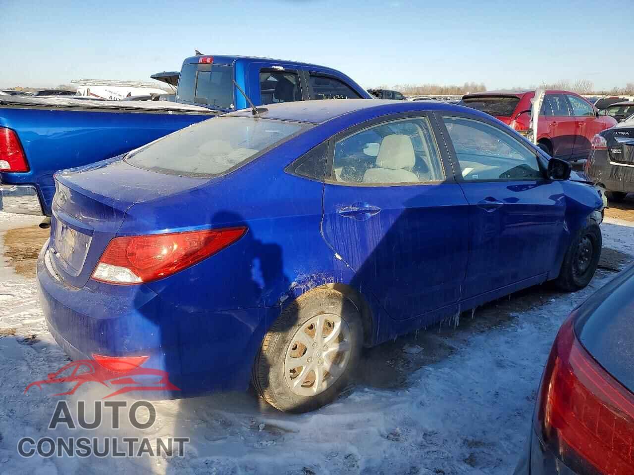 HYUNDAI ACCENT 2014 - KMHCT4AE2EU727089