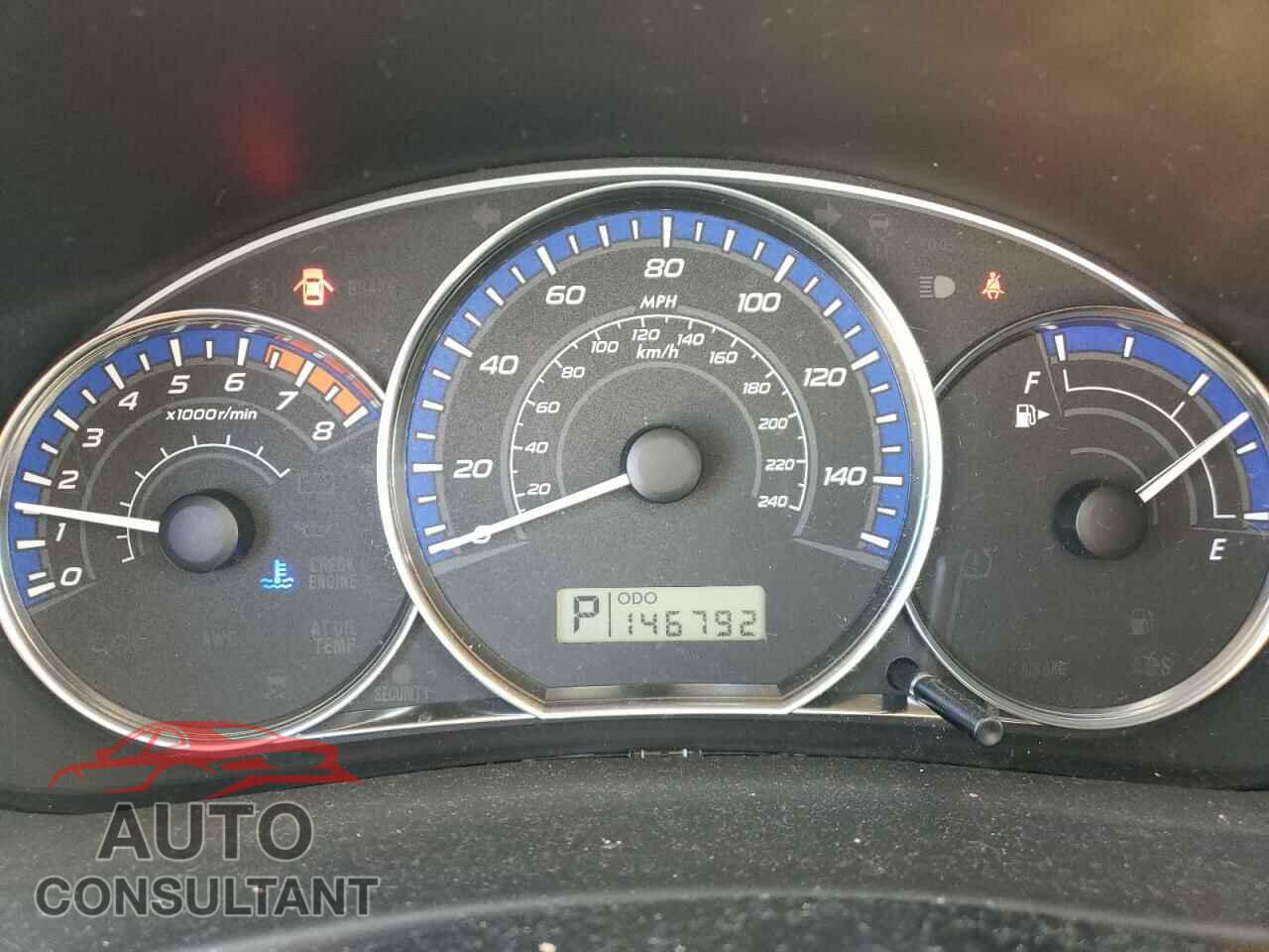 SUBARU FORESTER 2011 - JF2SHBDC7BH734609