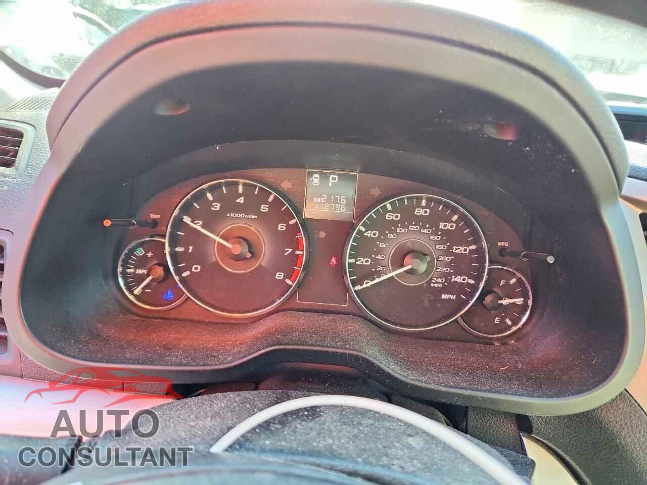 SUBARU OUTBACK 2012 - 4S4BRBAC2C3296737