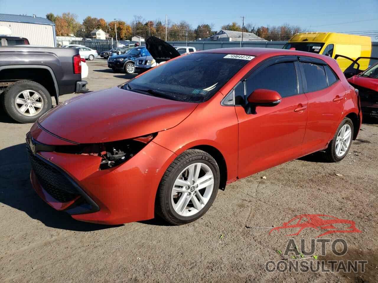TOYOTA COROLLA 2019 - JTNK4RBE8K3043864