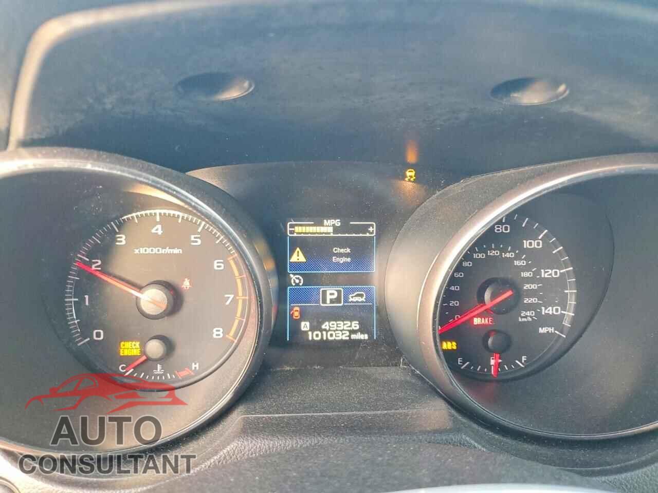 SUBARU OUTBACK 2016 - 4S4BSAACXG3274330