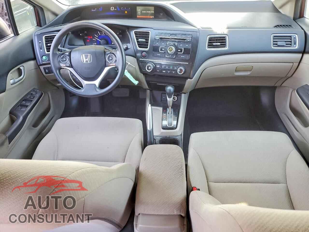 HONDA CIVIC 2013 - 19XFB2F57DE219652