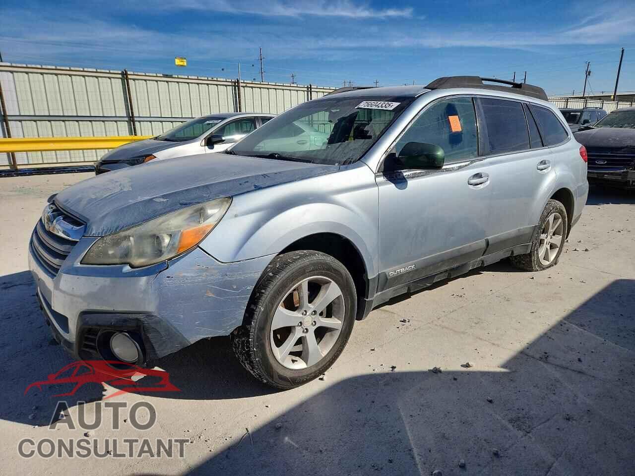 SUBARU OUTBACK 2013 - 4S4BRCCC3D3252010