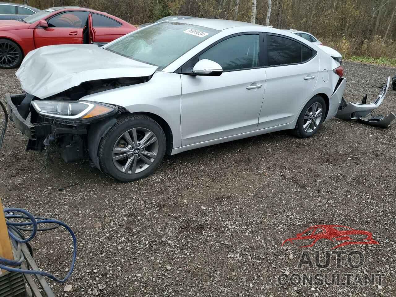 HYUNDAI ELANTRA 2017 - KMHD84LF4HU384673