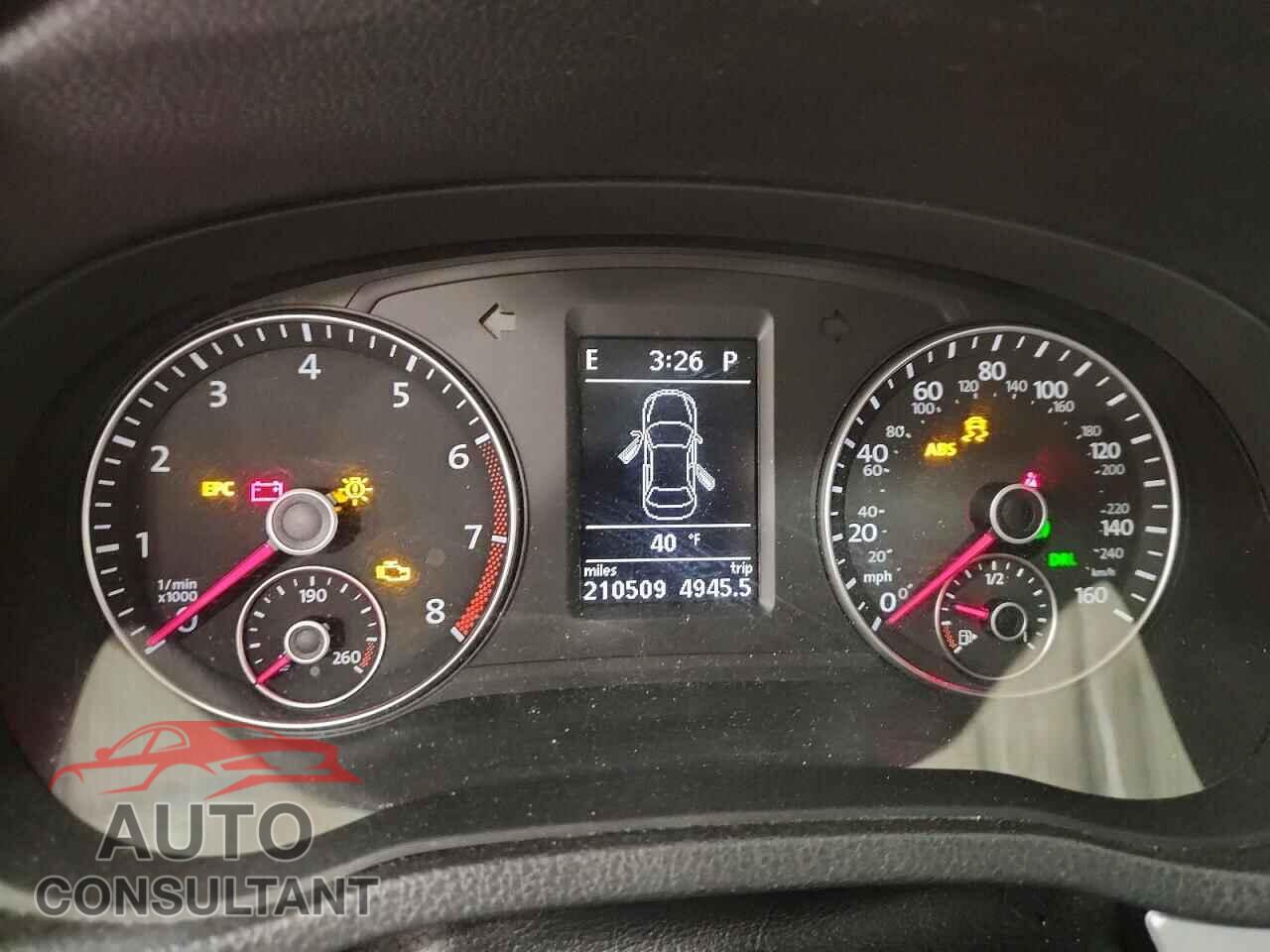 VOLKSWAGEN PASSAT 2012 - 1VWBP7A38CC085403