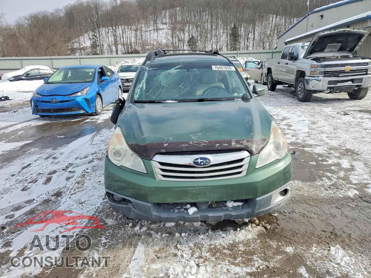 SUBARU OUTBACK 2010 - 4S4BRBGC1A3343129