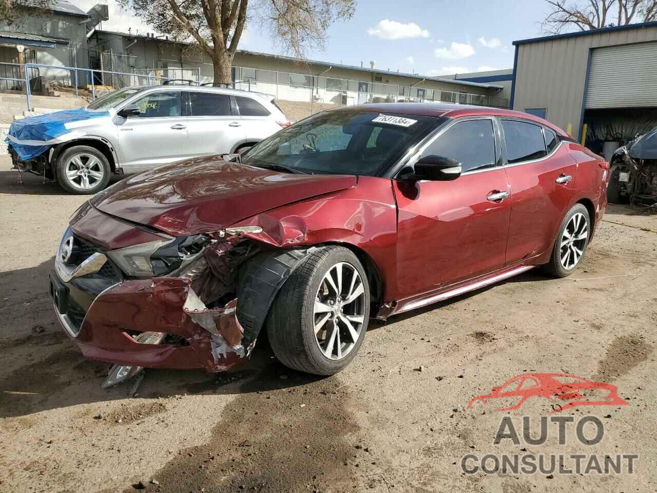 NISSAN MAXIMA 2017 - 1N4AA6APXHC420879