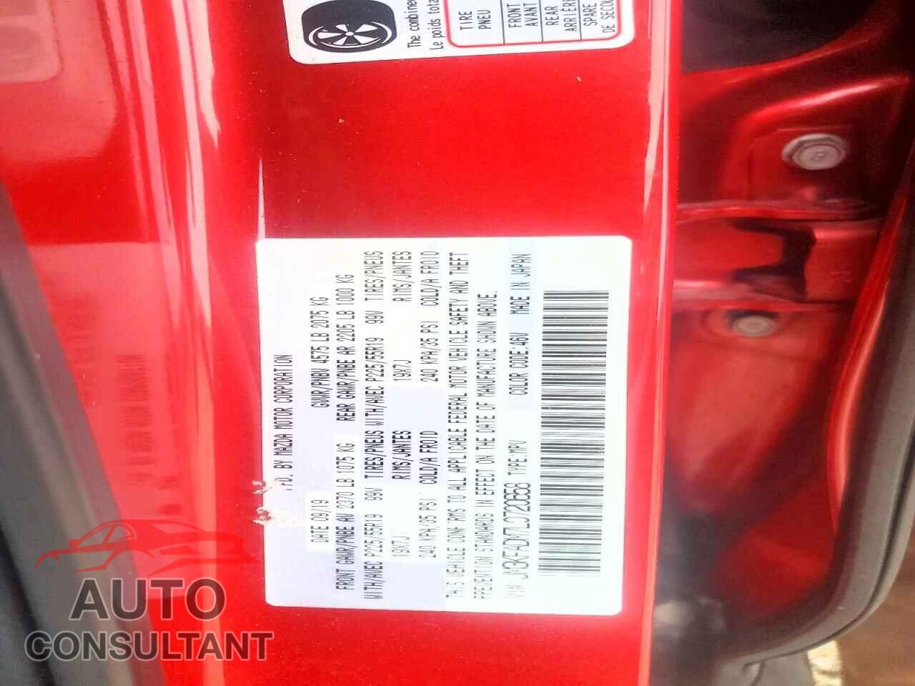 MAZDA CX-5 2020 - JM3KFADM7L0720658