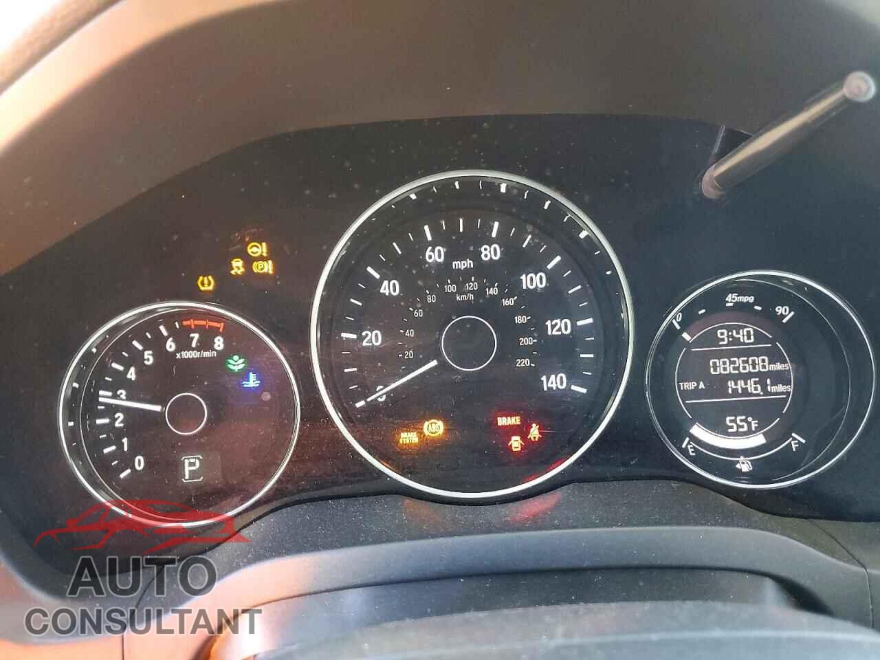 HONDA HR-V 2017 - 3CZRU5H78HM727433