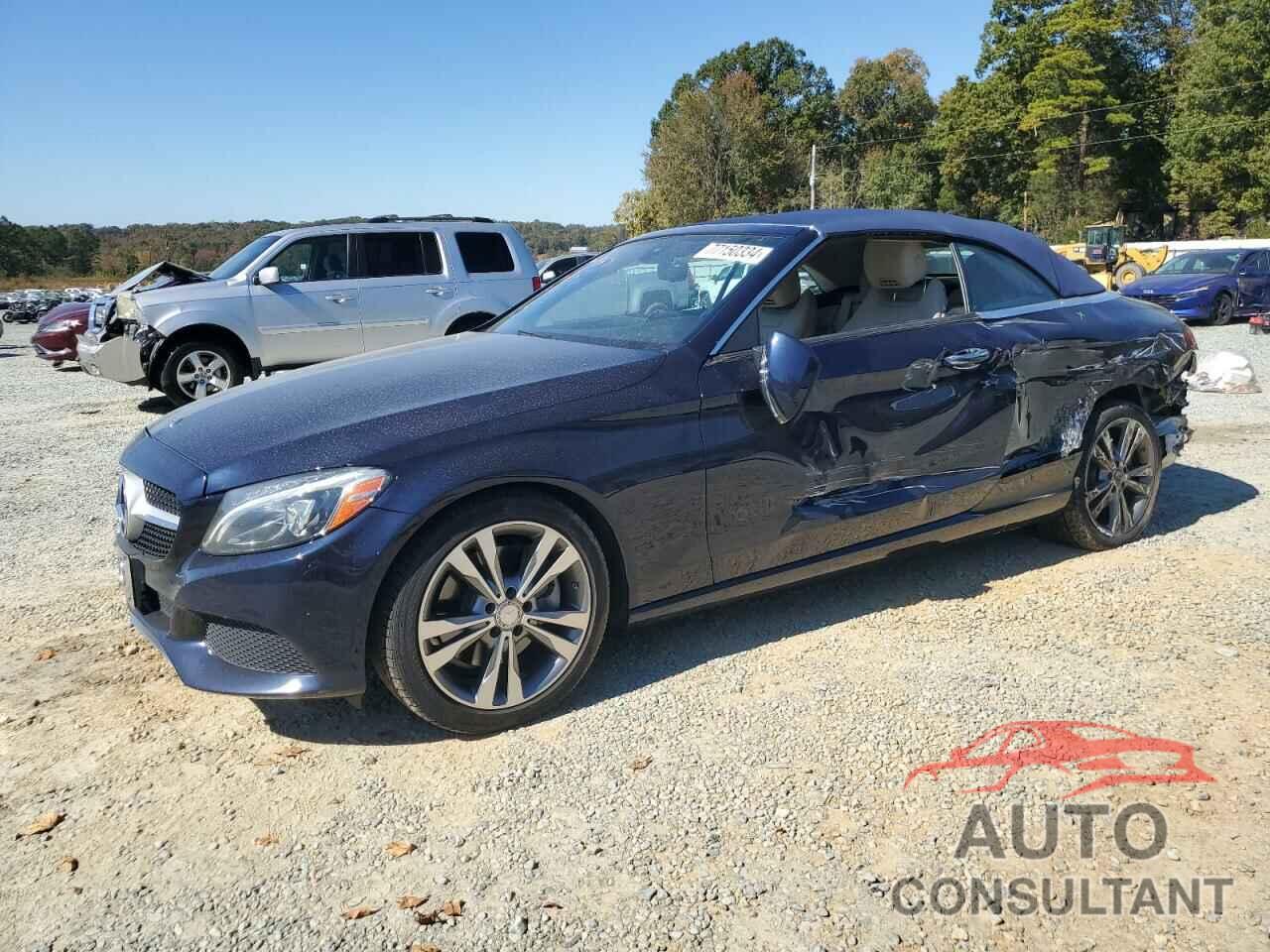 MERCEDES-BENZ C-CLASS 2017 - WDDWK4KB7HF473175