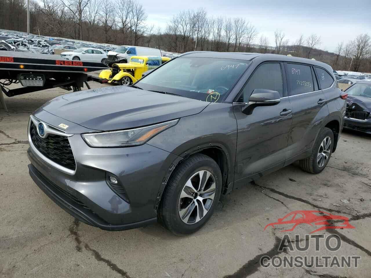 TOYOTA HIGHLANDER 2022 - 5TDGBRCH9NS540675