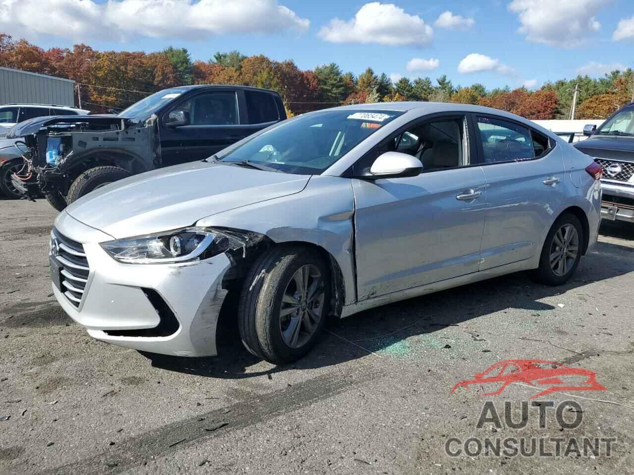 HYUNDAI ELANTRA 2018 - 5NPD84LF9JH241979