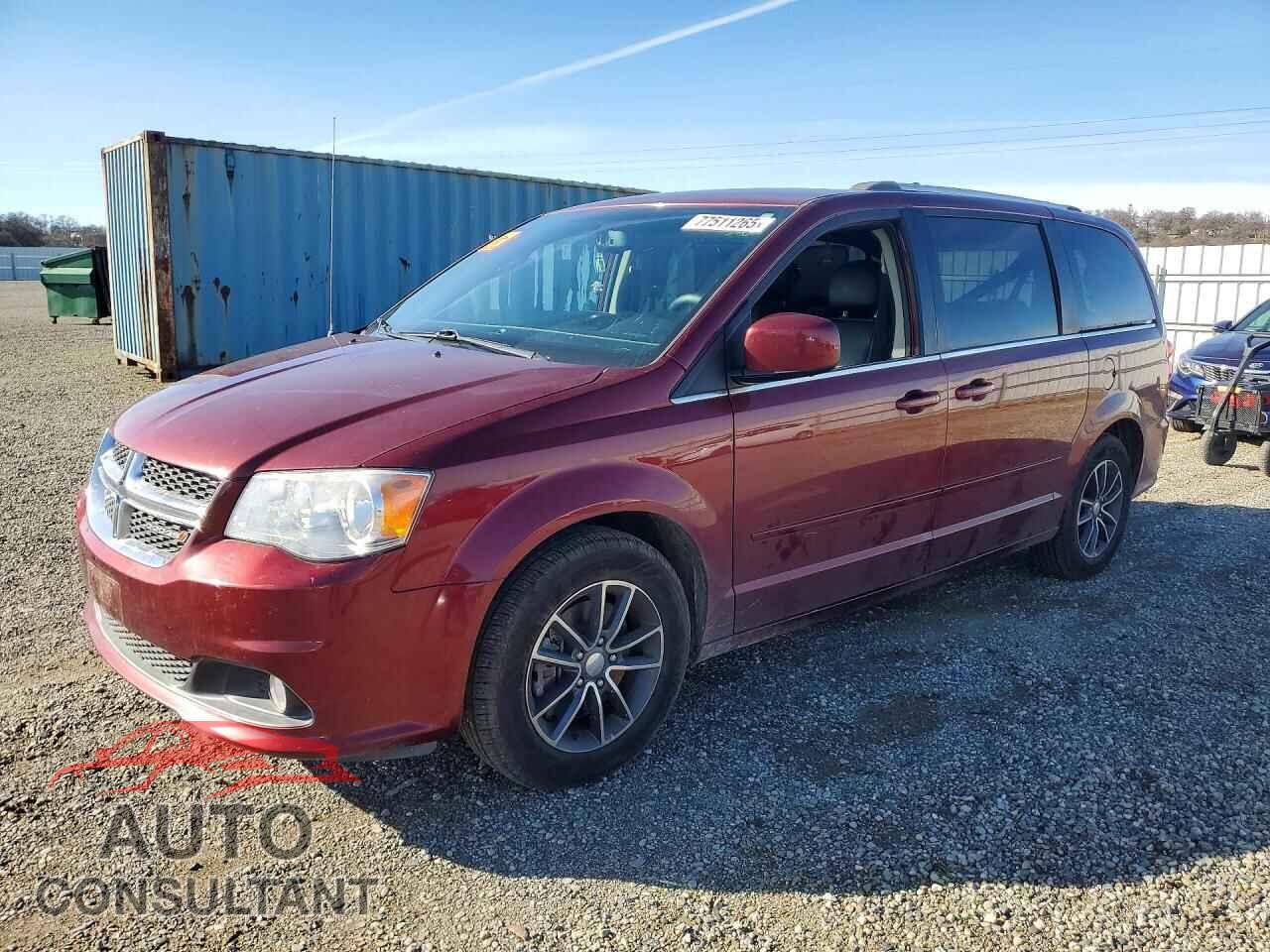 DODGE CARAVAN 2017 - 2C4RDGCG6HR616610