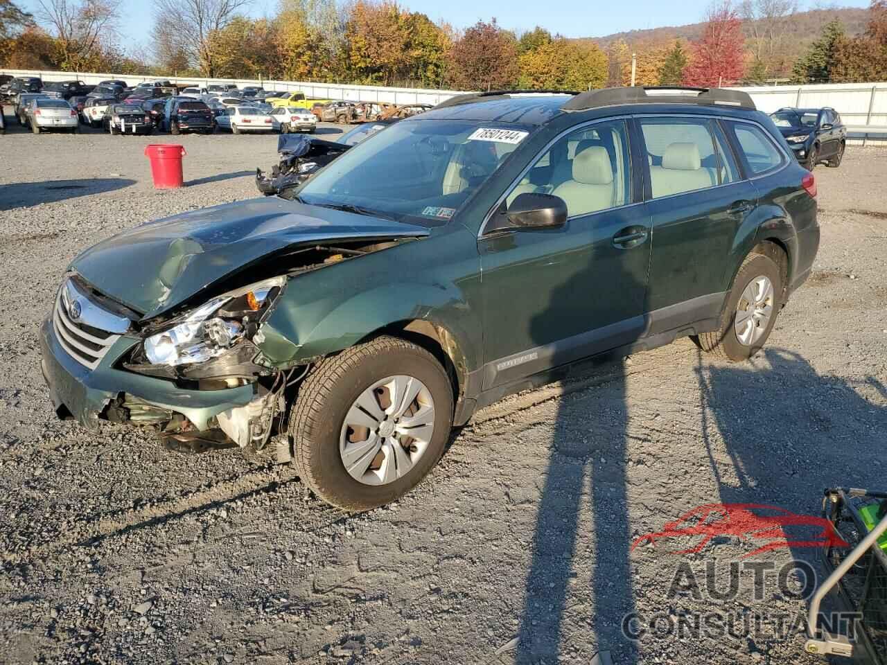 SUBARU OUTBACK 2010 - 4S4BRBAC1A3351658