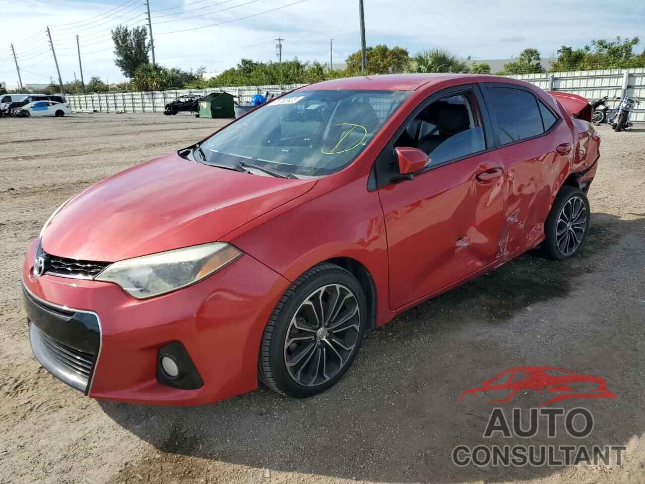 TOYOTA COROLLA 2016 - 2T1BURHEXGC573523