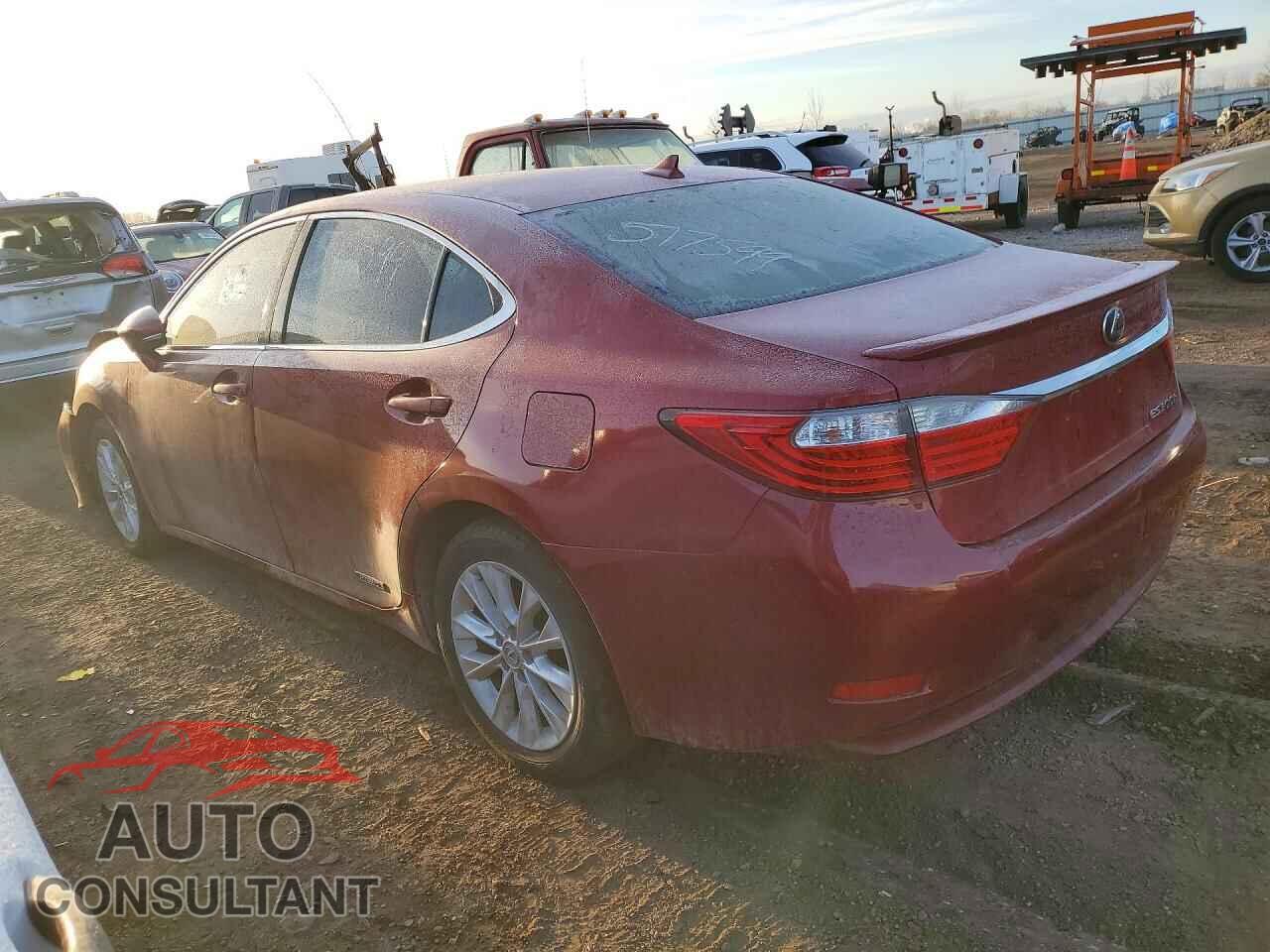 LEXUS ES300 2013 - JTHBW1GG8D2025334