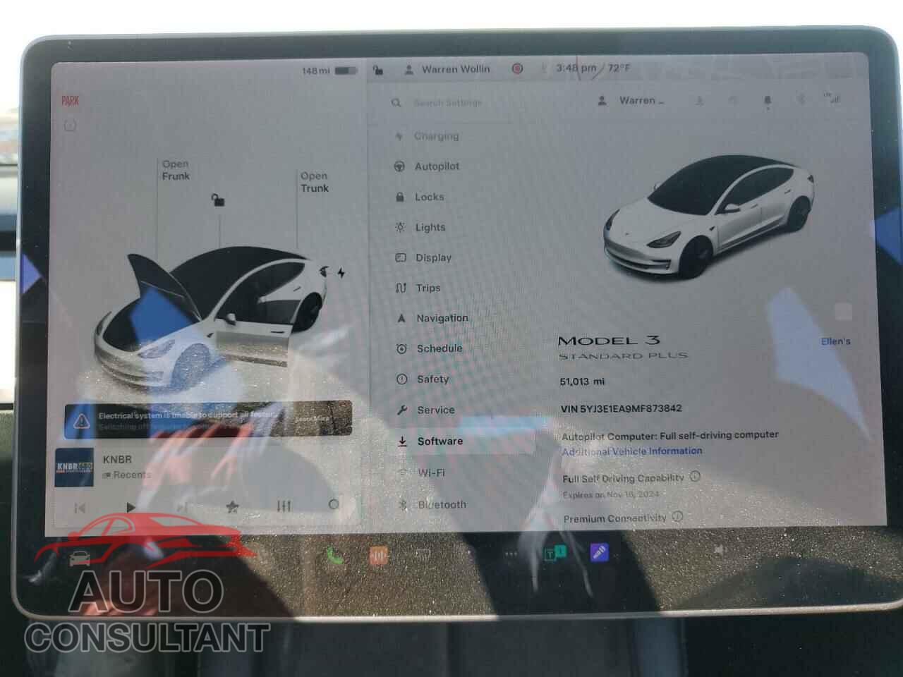TESLA MODEL 3 2021 - 5YJ3E1EA9MF873842