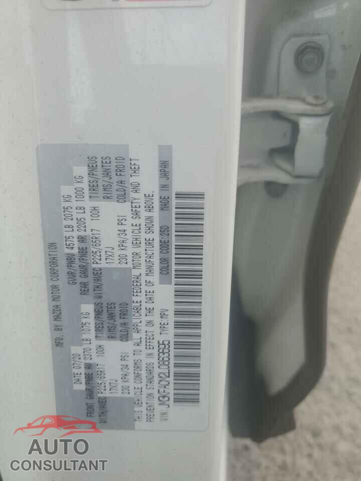 MAZDA CX-5 2020 - JM3KFACM2L0863695