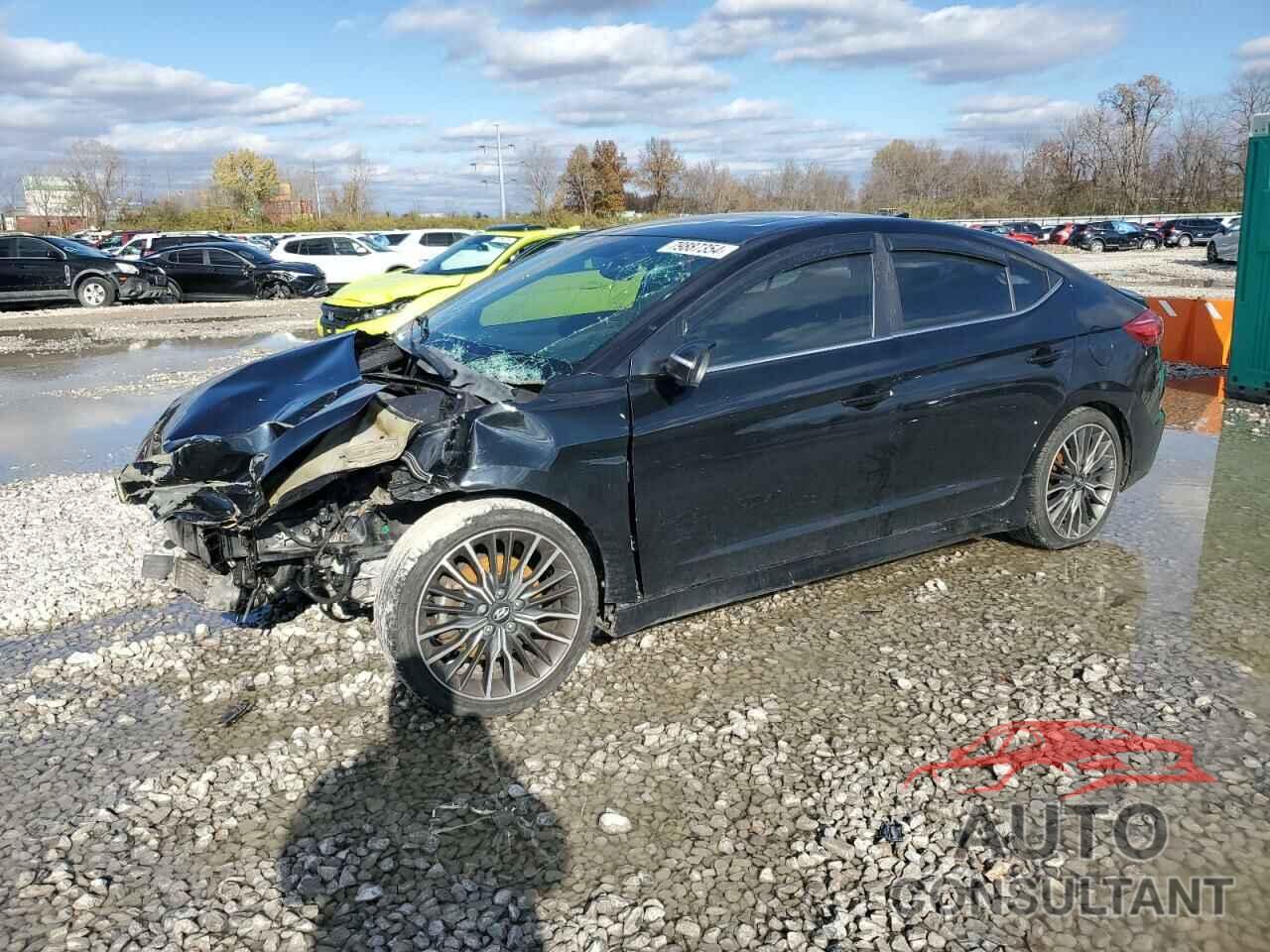 HYUNDAI ELANTRA 2018 - KMHD04LB2JU530188