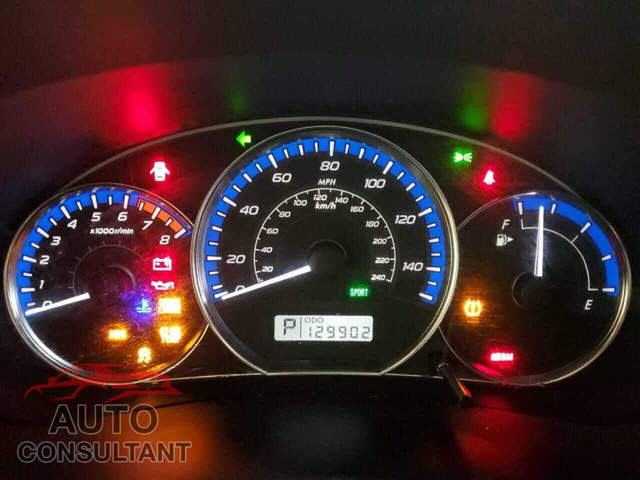 SUBARU FORESTER 2012 - JF2SHBDC5CH400791