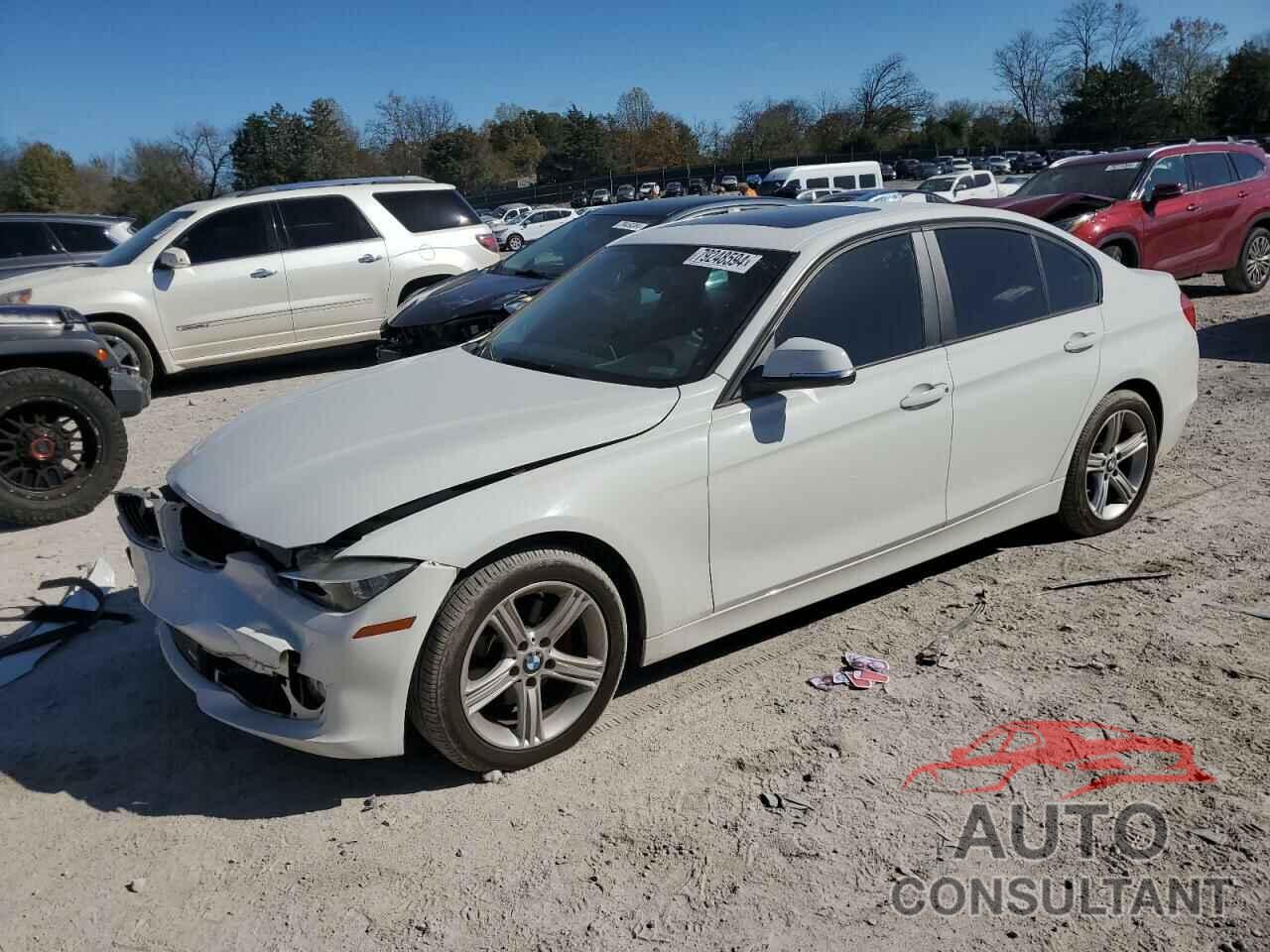 BMW 3 SERIES 2014 - WBA3C1C58EK106190