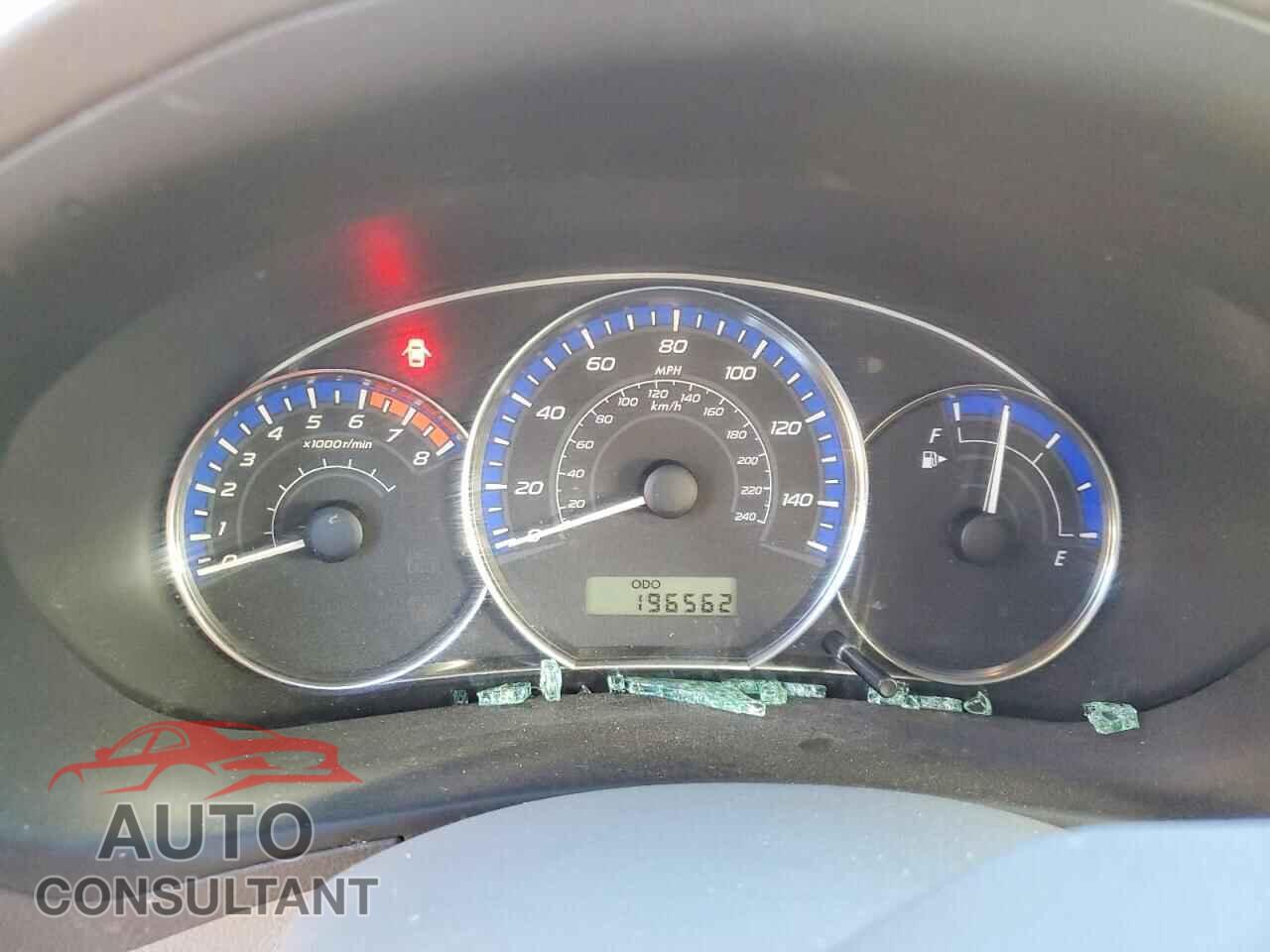 SUBARU FORESTER 2010 - JF2SH6CC7AH770727