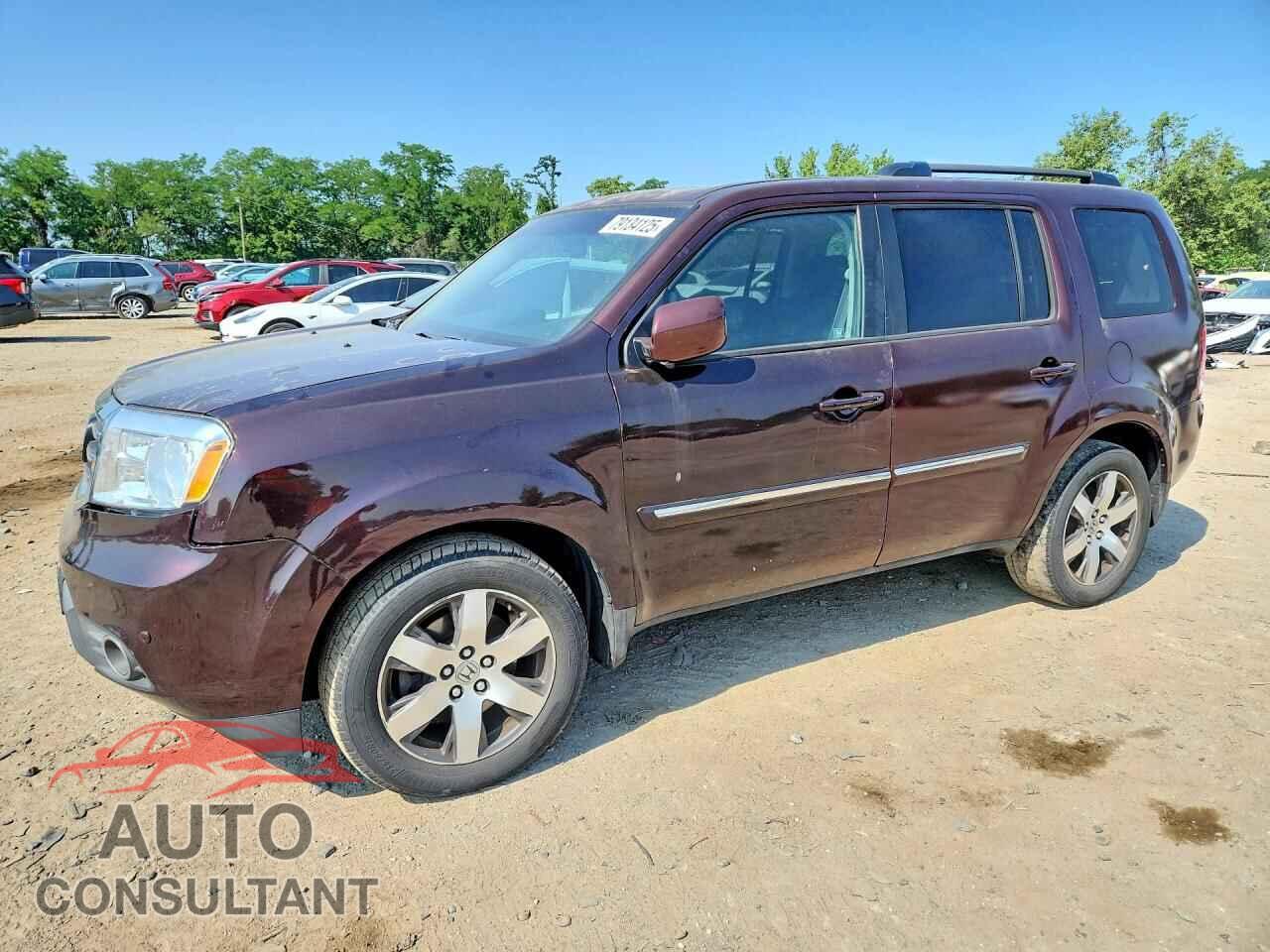 HONDA PILOT 2012 - 5FNYF4H90CB015194