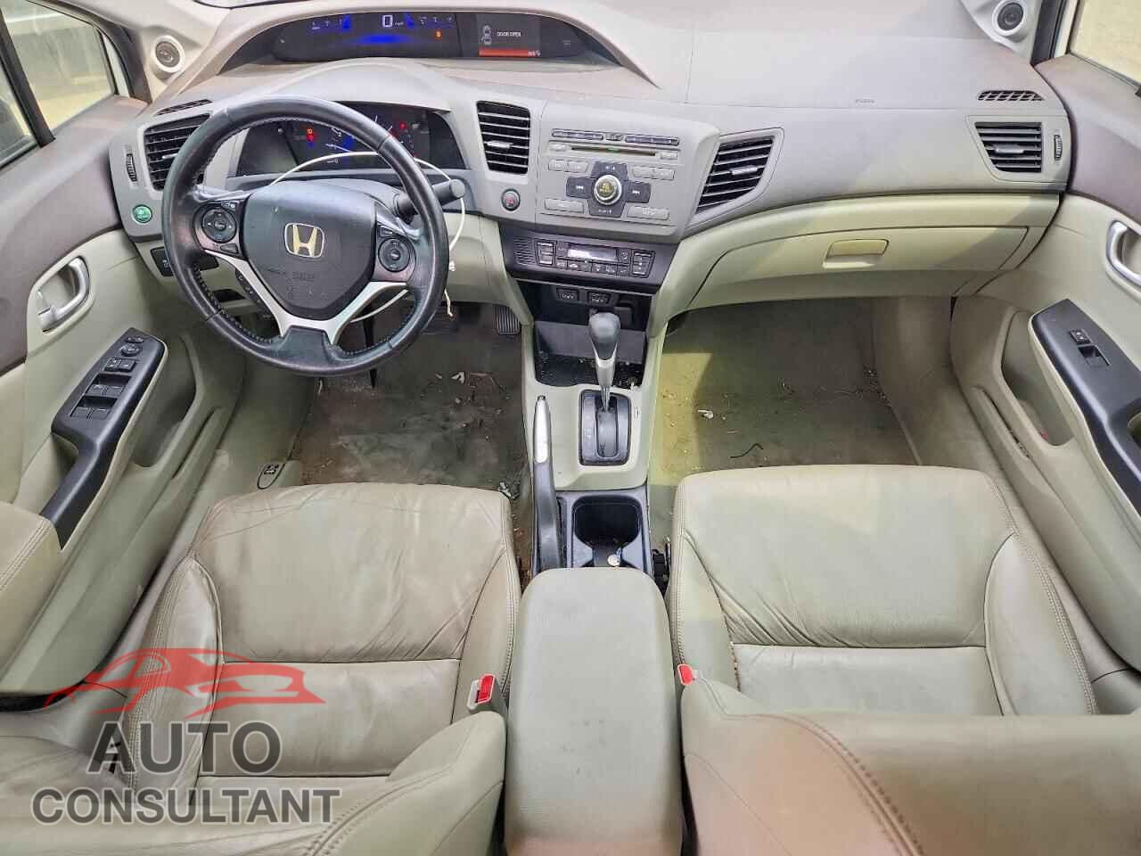 HONDA CIVIC 2012 - JHMFB4F31CS007298