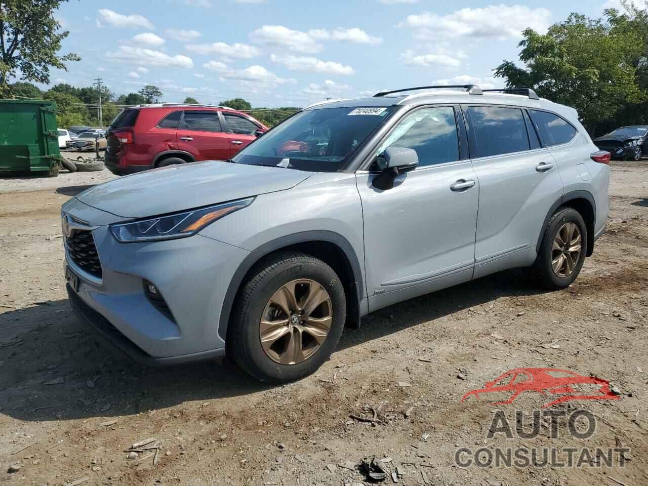 TOYOTA HIGHLANDER 2022 - 5TDABRCH2NS544461